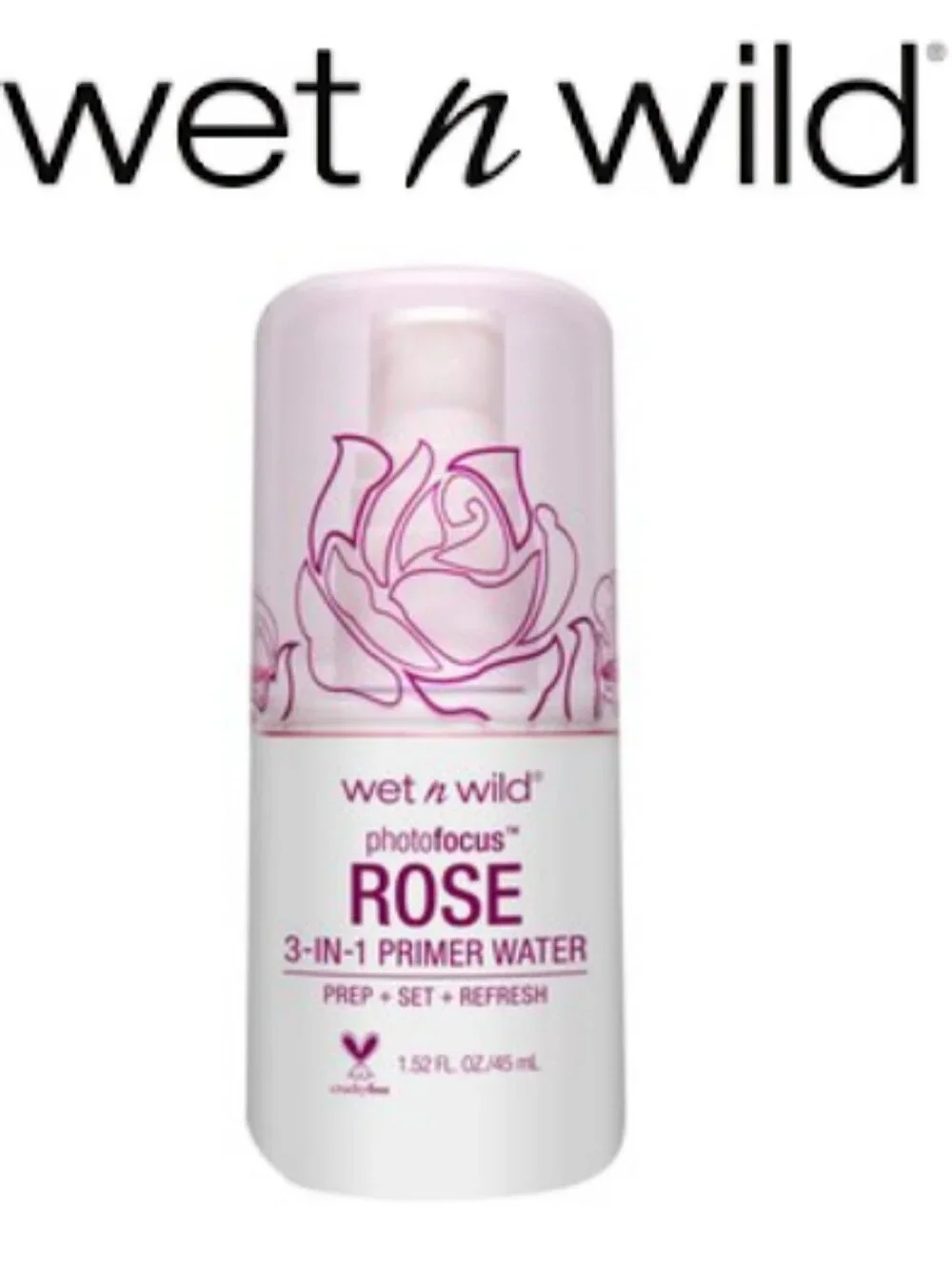 Wet-n-Wild Photofocus Rose 3-in-1 Primer Water